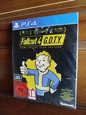 Fallout 4 GOTY Game of the Year Steelbook Edition PS4 Playstation 4 NEU OVP