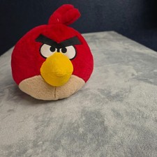 Angry Birds Red Bird 8" Plush Stuffed Animal Commonwealth 2010 Medium