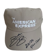 Blades Brown Signed The American Express Golf Open 2025 Pro Debut Hat PGA TOUR