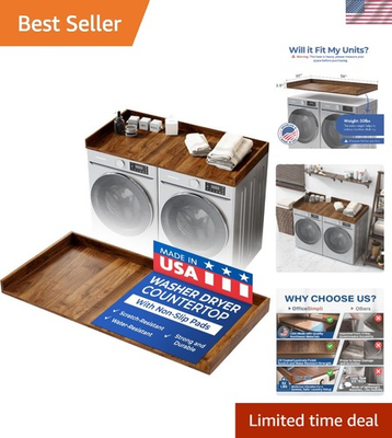 #ad #ad Large Washer Dryer Countertop 30 x 58 Laundry Countertop Over Washer and... $390.99