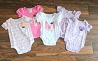 Okie Dokie Baby Multi Color Bodysuit Lot Of 5  Size 9M Girls - NWTS #482 — photo 2