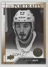 2017-18 Upper Deck Portraits Rookies Gold 28/99 Victor Mete #P-82 1hh