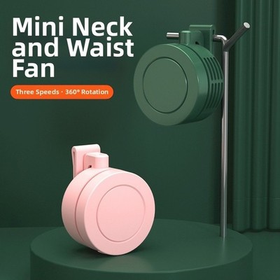 Freisprechventilator Clip On Halsventilator 360° Drehung PC ABS Material verste