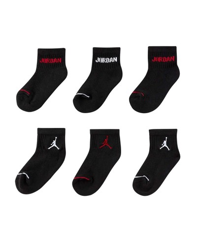 Baby Boy's Legend Ankle 6-Pack (Infant/Toddler/Little Kids/Big Kids) Black 7-...
