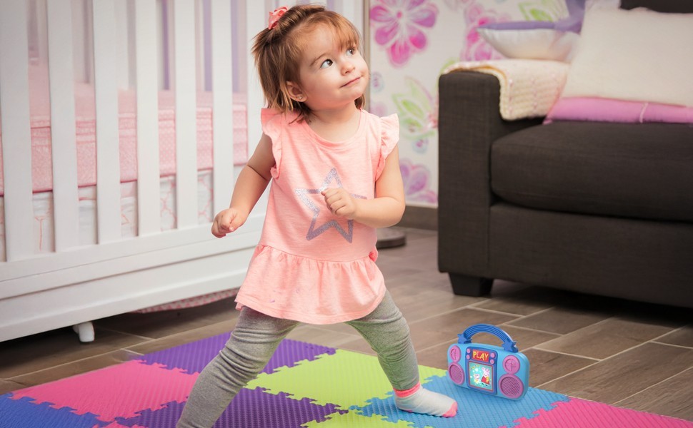 eKids Peppa Pig Toy Music Player for Toddlers