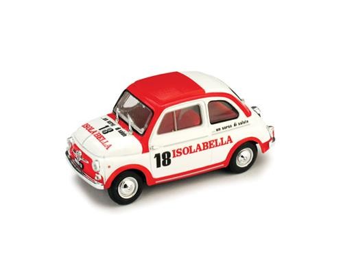 1:43 Brumm Fiat 500D Amaro 18 Isolabella (1960) R408 Auto Diecast Modellbau-image