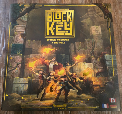Block and Key - Inside Up Games - Played Once - Excellent Condition - Complete