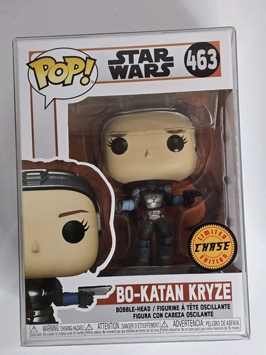 Chase Bo-katan Kryze Funko Pop! + The Mandalorian + Cobb Vanth mit Beschützer &... - Bild 7 von 13