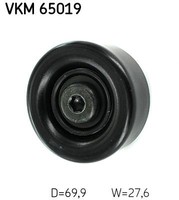 Umlenk FÜHrungsrolle Keilrippenriemen Links Rechts Oben SKF VKM 65019 FÜR