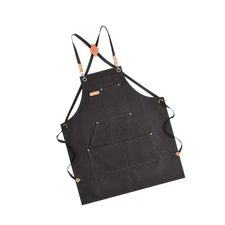 Canvas Aprons for Men Chef Apron, Work Apron with Large Pockets - 16oz Heavy ...