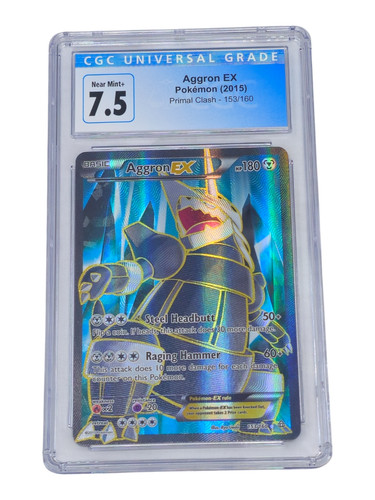 Aggron-EX graded CGC 7.5 for sale on eBay