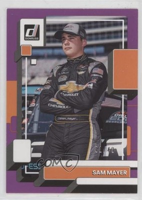2023 Panini Donruss NASCAR Purple 31/49 Sam Mayer #76 14my