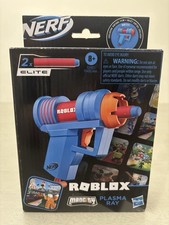 NERF Roblox Mad City: Plasma Ray Dart Blaster 2 Darts NEW
