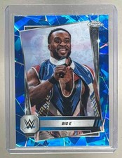 Big E 2025 Topps Chrome Sapphire WWE #172 (B)