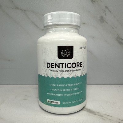 Denticore Oral Probiotic Denti Core for Gum & Teeth Health 60 Capsules Exp 9/26