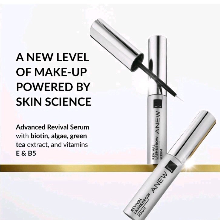 Avon Anew Revival Lash & Brow Serum - New - Sealed -