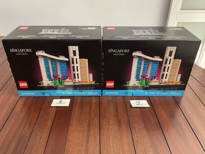 LEGO 21057 Architecture Singapore Skyline NEW Sealed Retired Building Set NIB