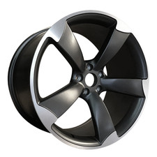 20" 4x TTRS DEEP CONCAVE STYLE Alloy Wheels - Satin Gun Metal - Audi A5 A7 S5 x4