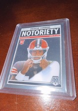 2025 Panini Mosaic - Notoriety Cleveland Browns QB Shedeur Sanders #13 (RC)