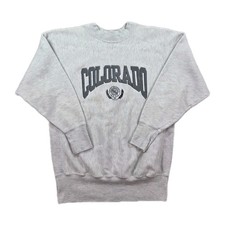 Vintage University of Colorado Sweatshirt Mens Large Reverse Weave 90s USA