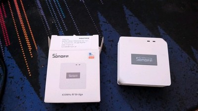 SONOFF 433MHz RF BridgeR2 WiFi Smart Hub iO Broker Funk Sender Empfänger MQTT