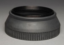 72mm Thread Collapsible Rubber Lens Hood Shade Double Threaded