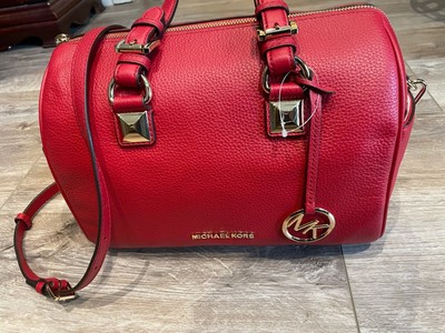 mk red purse
