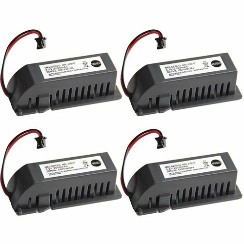 4pcs MR-J3BAT PLC Battery 3.6V 2000mAh For Mitsubishi MELSERVO MR-J3 with Plug - Picture 2 of 5