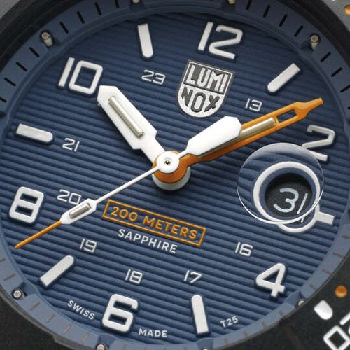 Nuevo reloj para hombre Luminox Navy Seal 3602 esfera azul con correa de goma XS.3602.NSF - Imagen 6 de 9