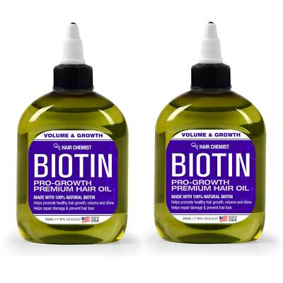 #ad #ad Hair Chemist Biotin Pro growth Hair Oil 7.1 oz 2 PACK SPECIAL $16.99