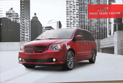 2013 Dodge Grand Caravan Voyager USA Prospekt Brochure, 36 Seiten