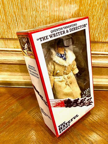 FIGURA DE ACCIÓN NECA THE OTEFUL OCHO QUENTIN TARANTINO ESCRITOR DIRECTOR NUEVA RARA - Imagen 2 de 7