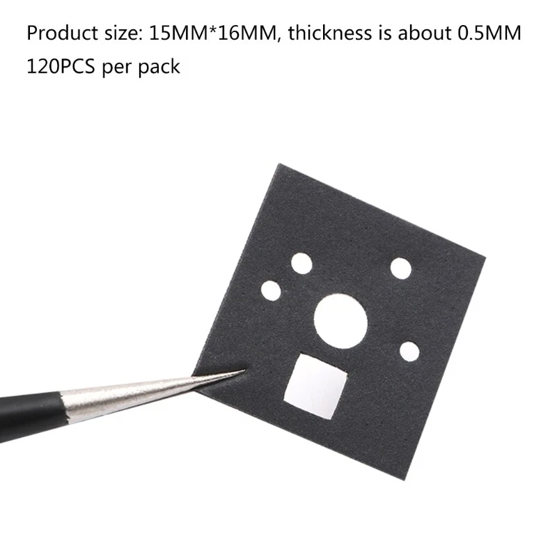 120pcs Mechanical Keyboard Gasket Insulation Film Stickers