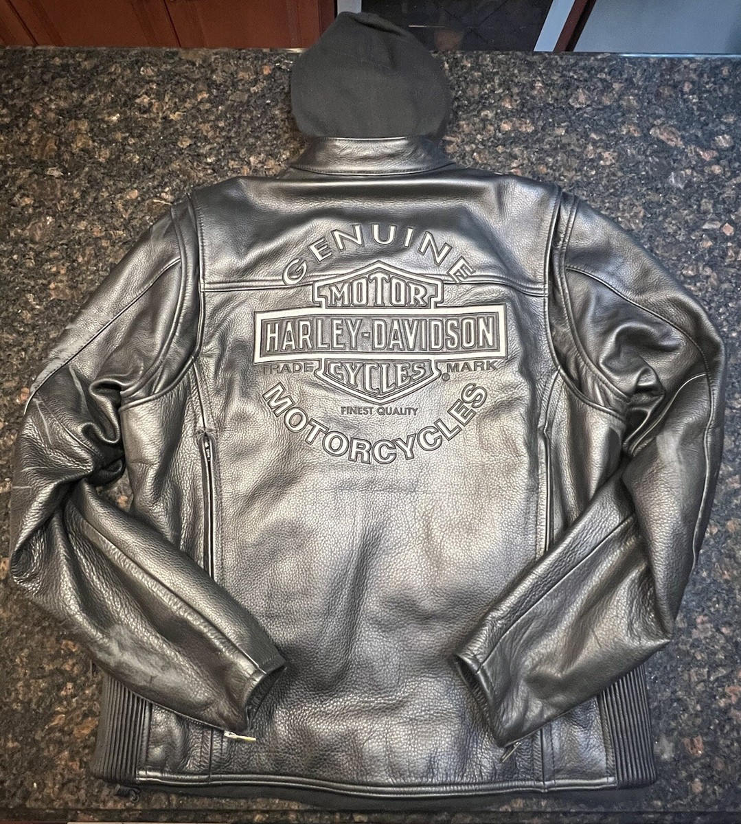 Harley Davidson Road Warrior 3 In 1 Reflective Leather Harley Davidson Road Warrior 3 In 1 Reflective Leather
