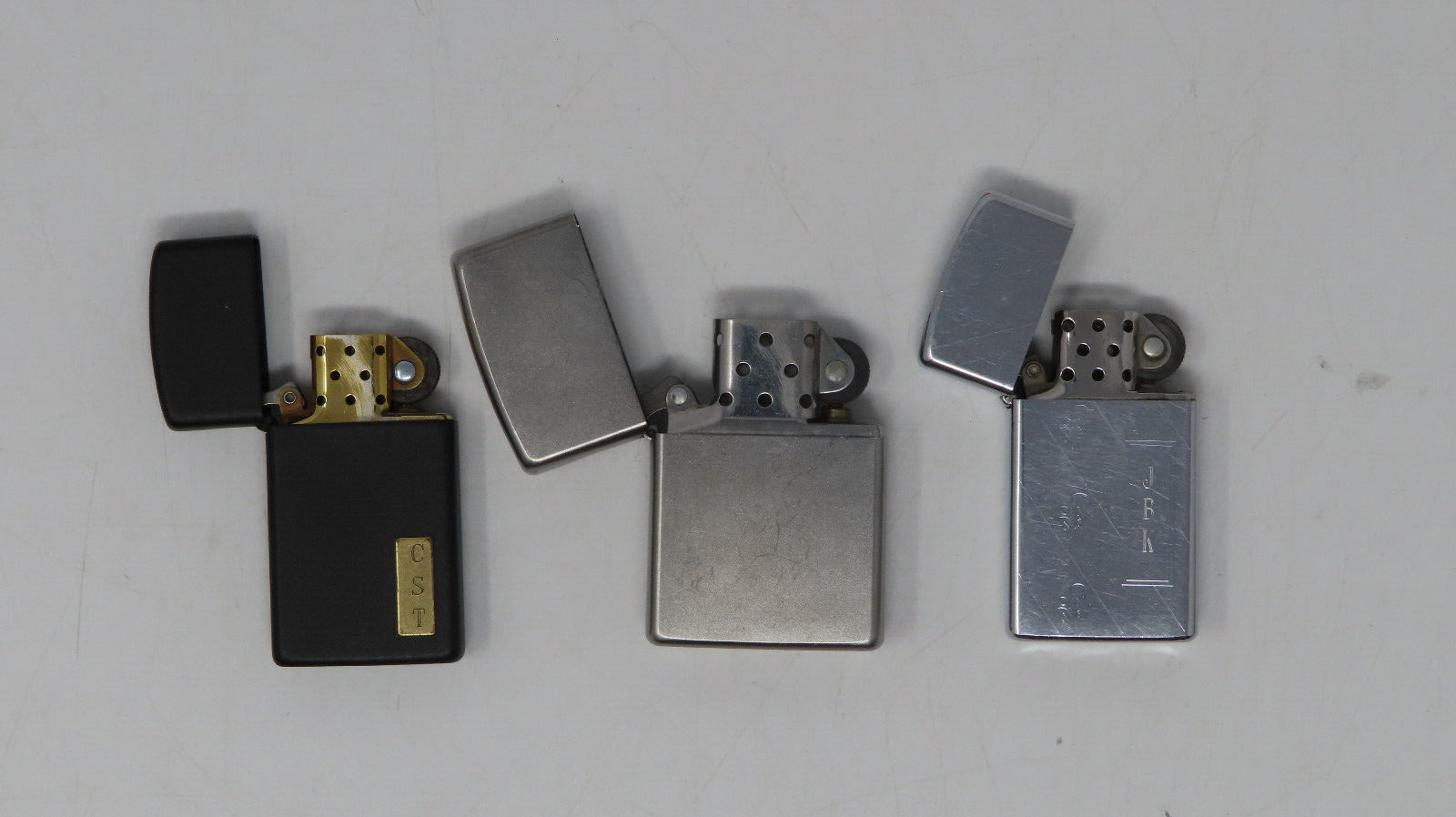 Lot of 9 Zippo Lighters eBay