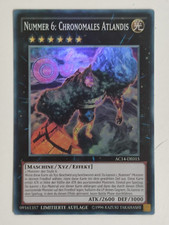 Yu-gi-oh! Numero 6 Cronomalia Atlandis SUPER RARA - Tedesca