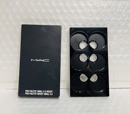 MAC PRO Palette Eye Shadow /Concealer Small X 6 Insert Empty Case 4" X 2.3" READ