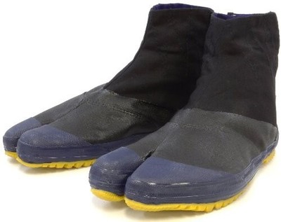 Japanese Rikio JIKA TABI Boots Ninja Shoes Low Cut JH5 Black US 5