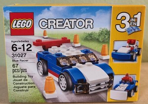 lego blue racer