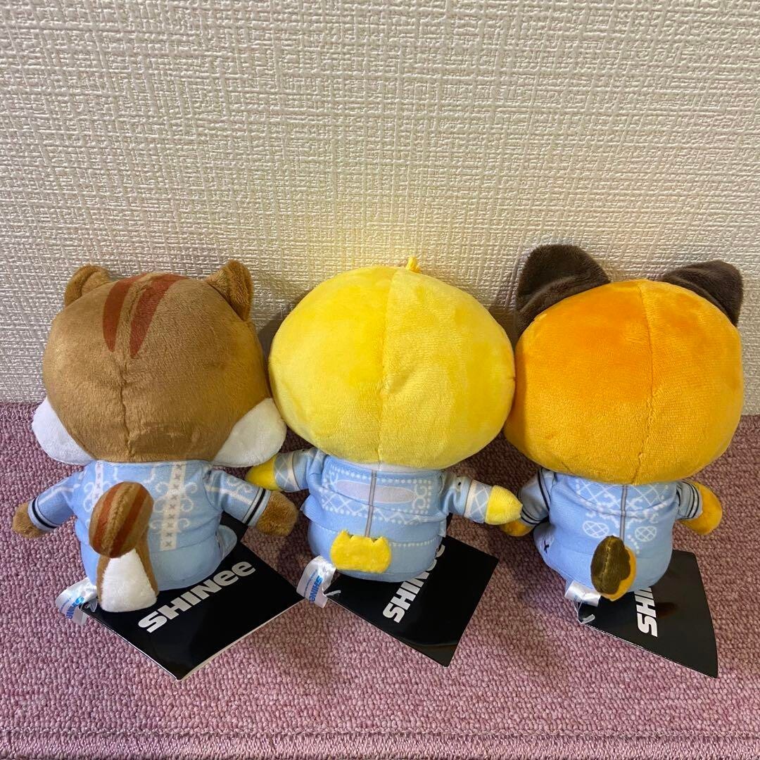 SHINee MINHO KEY TAEMIN ANIMAL COORDY Sitting Plush Doll Ver.2 Set