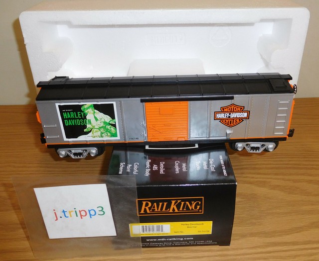 mth harley davidson train set