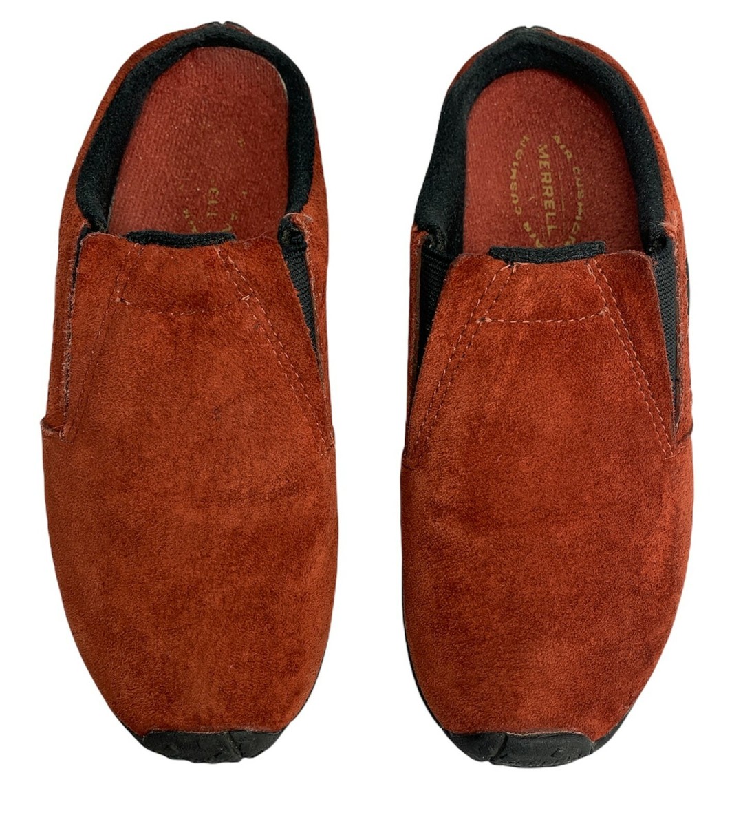Womens MERRELL Jungle Slide Suede Size Burnt Copper Color Slide On Nurse  Clogs