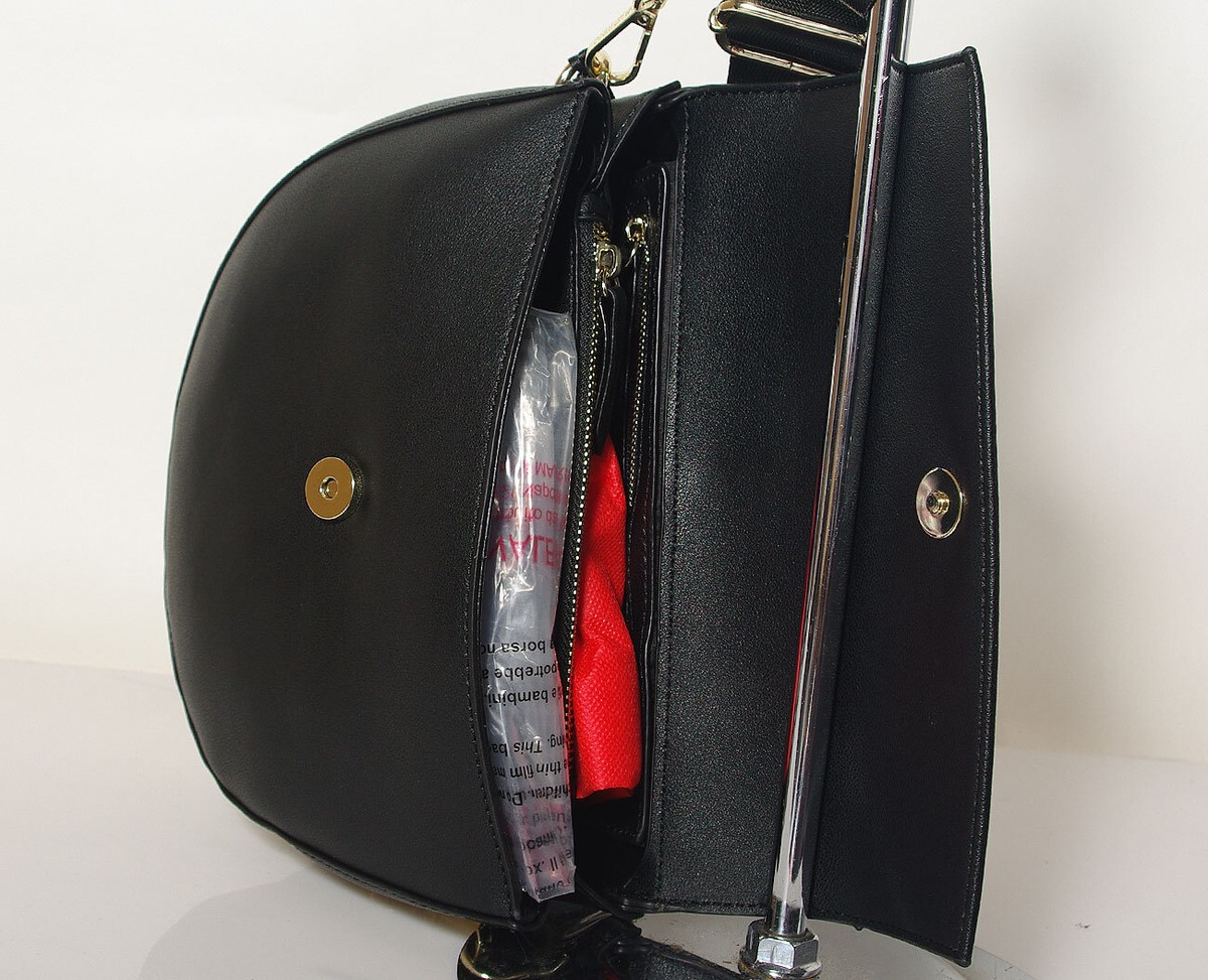 Valentino bags BIGS bag nero borse a spalla VBS3XJ02 pattina