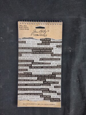 Small Talk Stickers by Tim Holtz Idea-ology, 8.25 x 4.25 Inch Sheet Size, 296