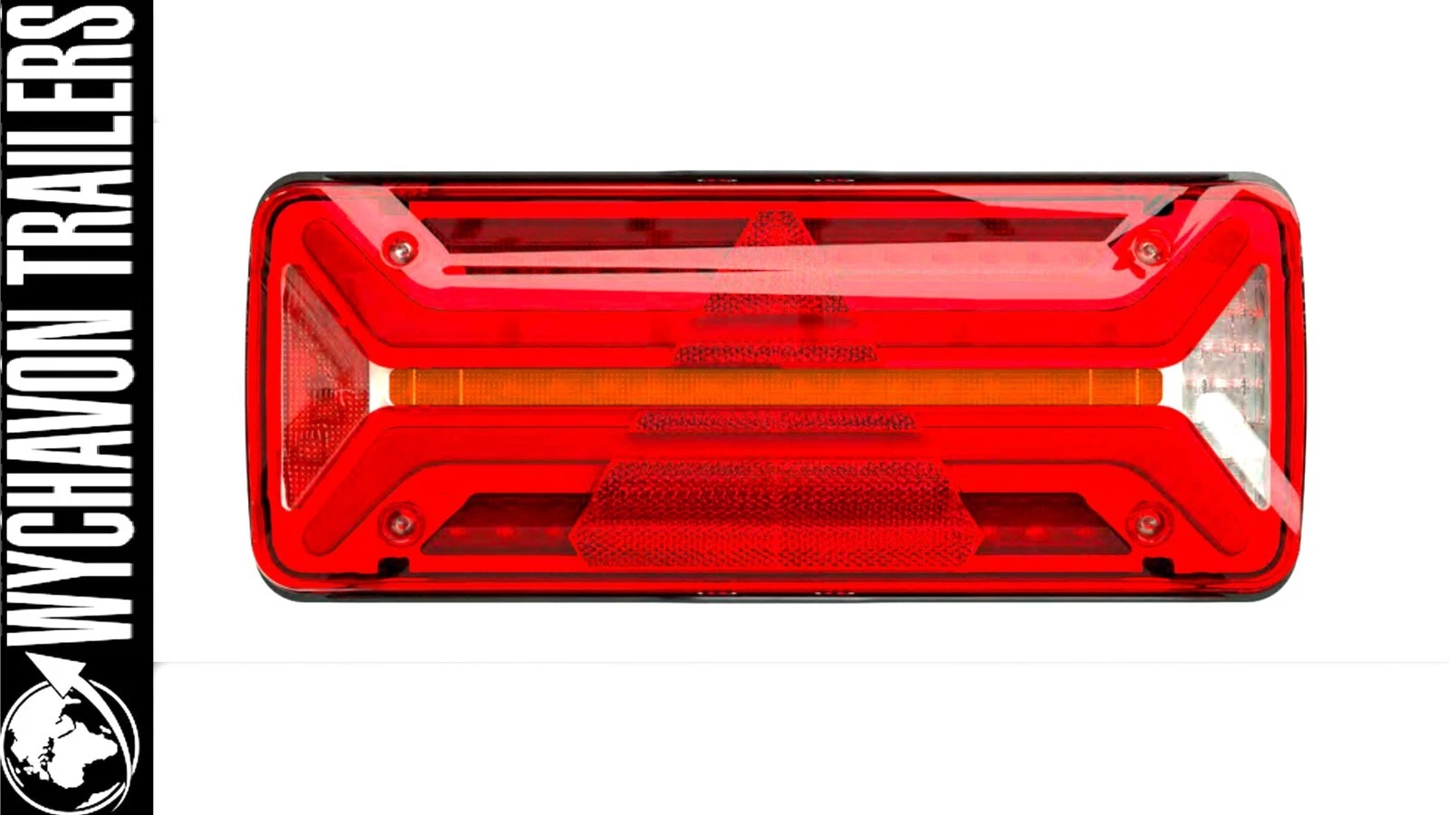 Aspöck EcoLED II AMP 7pin SCHMITZ, KRONE, TIGER TRAILER LED LIGHTS 12/24V L/H