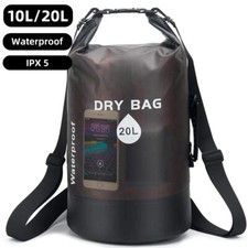 Wasserdichter 10L/20L Packsack für Schwimmen, Rafting, Boot, Kajak, dry Rücksack