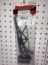 DragRace Concepts 10" Slider Wheelie Bar w/Plastic Wheels Grey  Mid Motor 