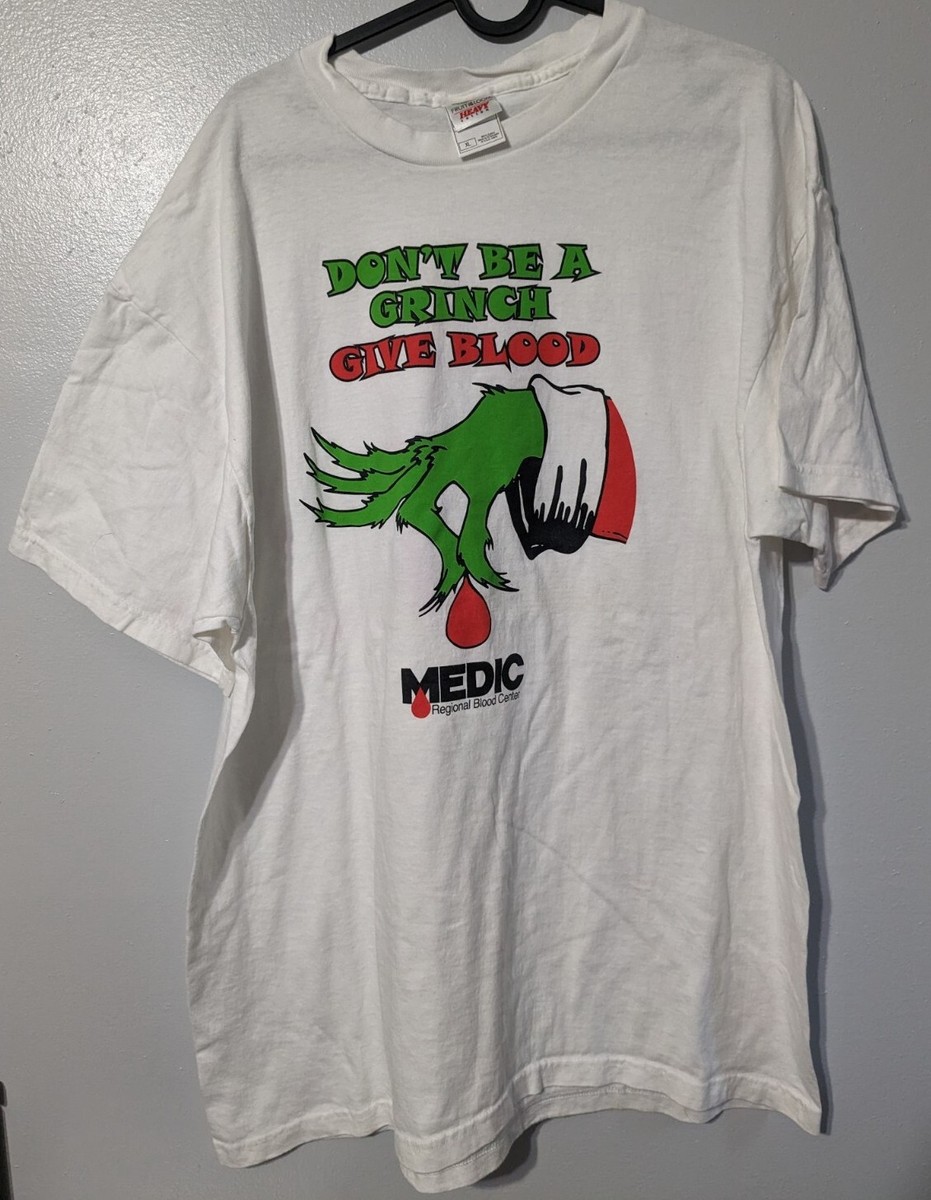 Vintage - Fruit Of The Loom Heavy Cotton - Blood Drive T Shirt