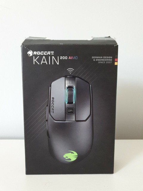 Roccat Kain 0 Aimo Rgb 5 Button Optical Wireless Gaming Mouse Black 4 For Sale Online Ebay