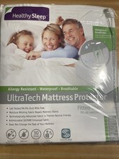 Healthy Sleep Ultratech Mattress Protector Split California King Size Brand New